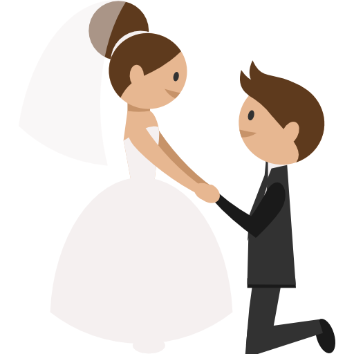 Wedding couple